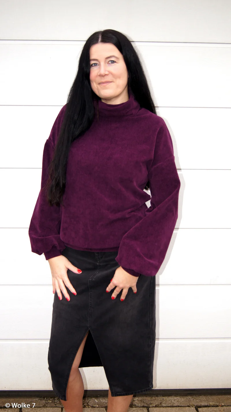 Cord Nicky Juna HW25/26 - 938 bordeaux