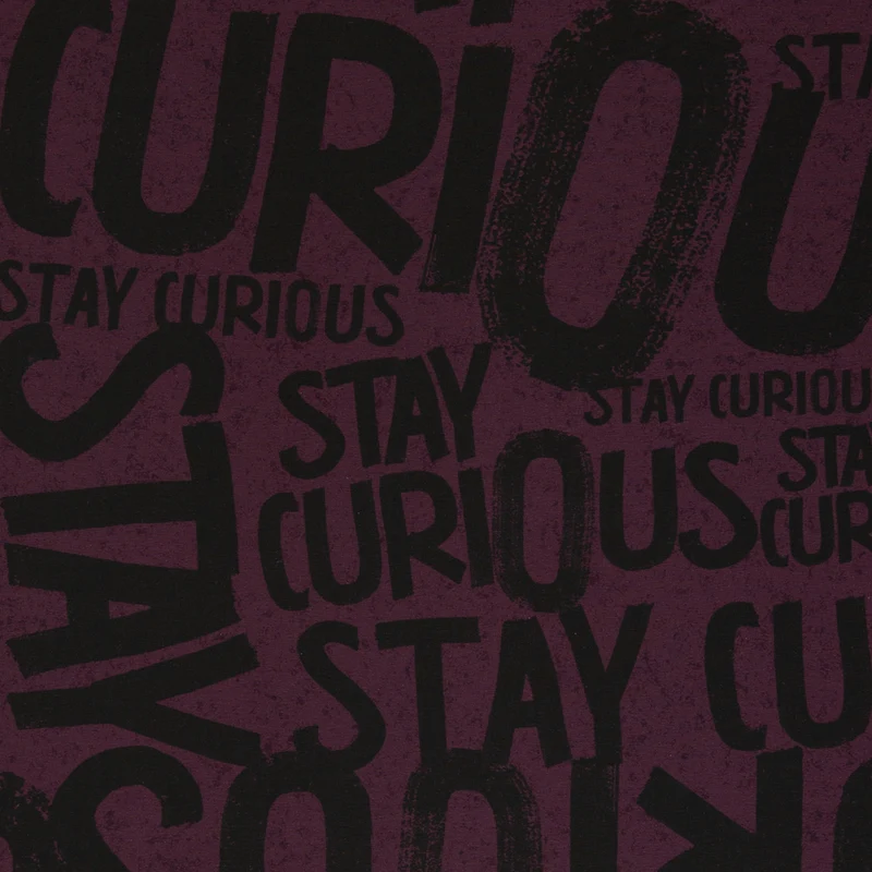 French Terry Stay Curious by Thorsten Berger - Kombi 1