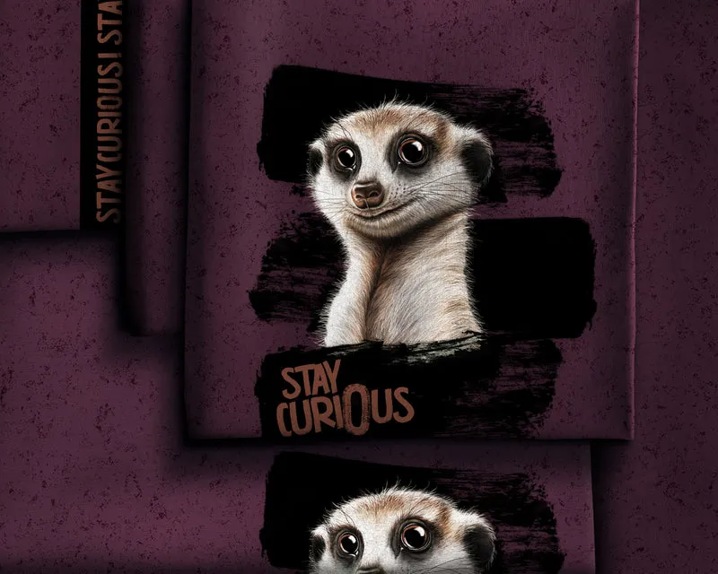 Panel French Terry Stay Curious by Thorsten Berger