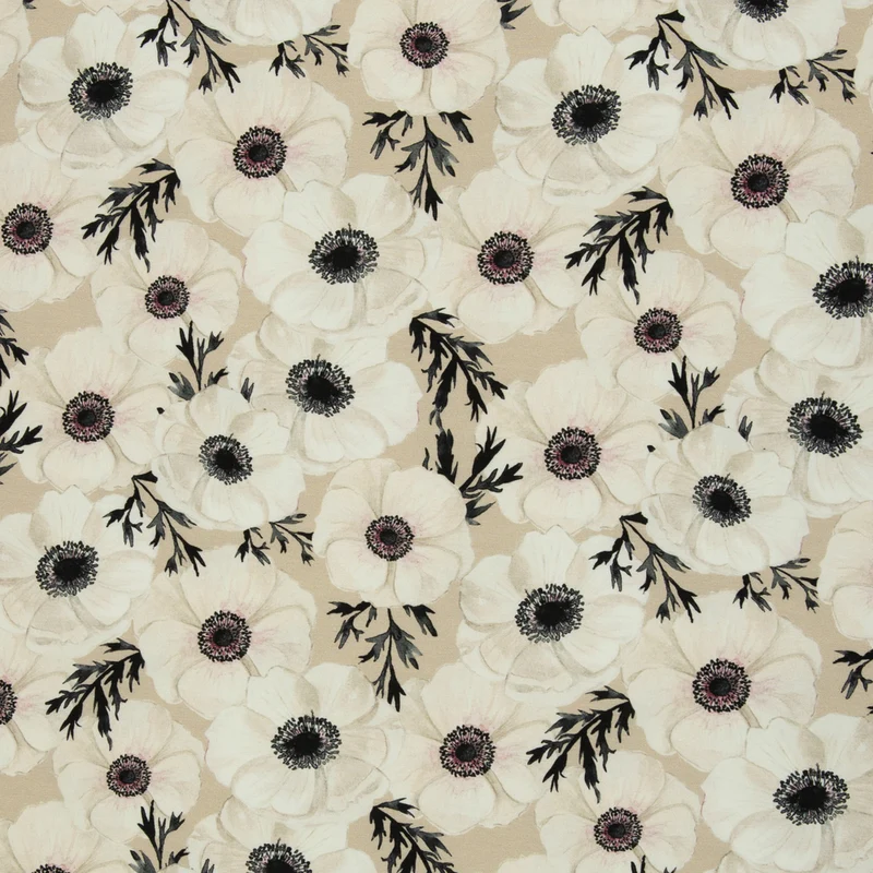 Modal French Terry Annemone by Christiane Zielinski - 671 blush