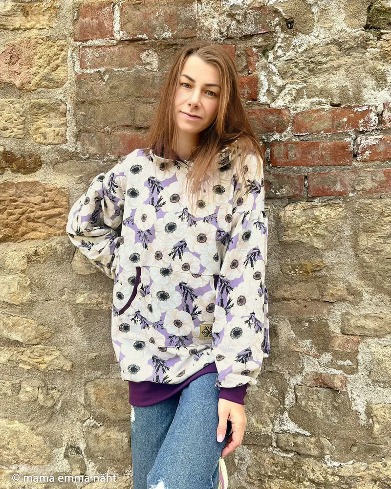 Modal French Terry Annemone by Christiane Zielinski - 642 flieder