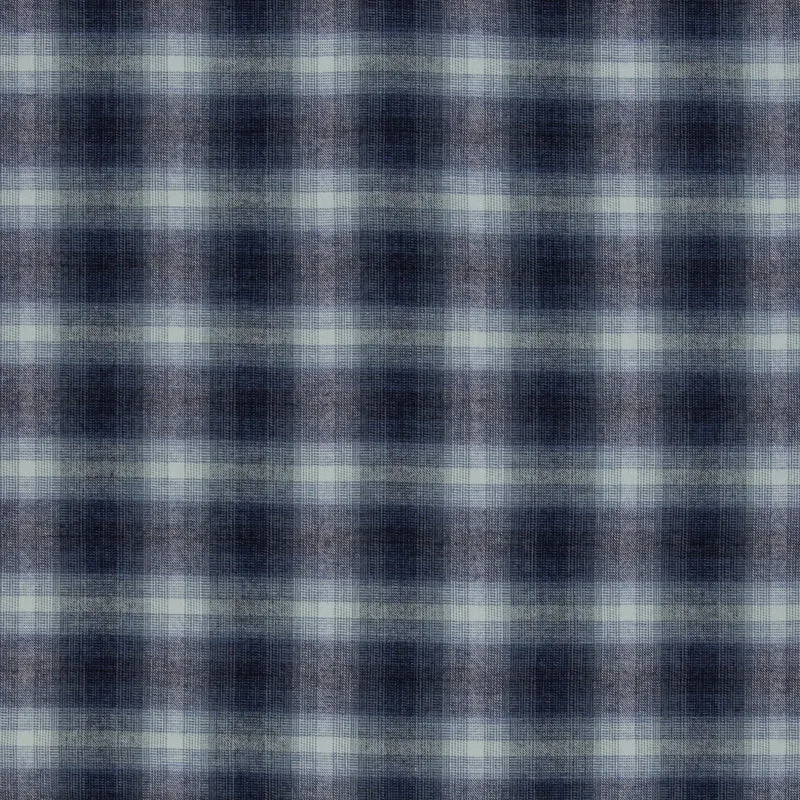 Baumwollflanell Maverick - 744 jeansblau