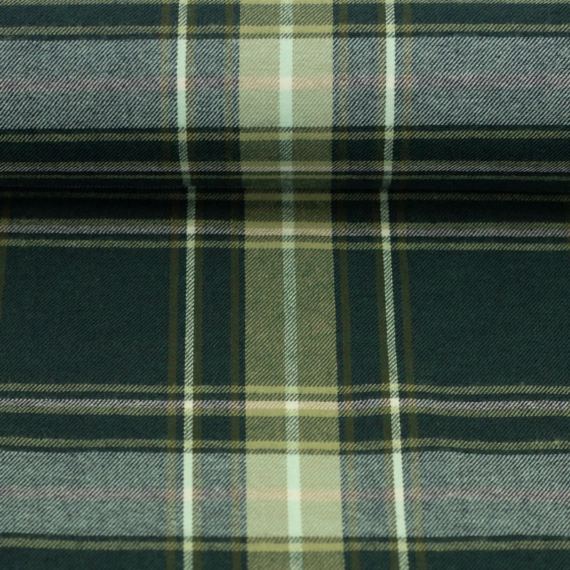 Baumwollflanell Maverick - 564 grün