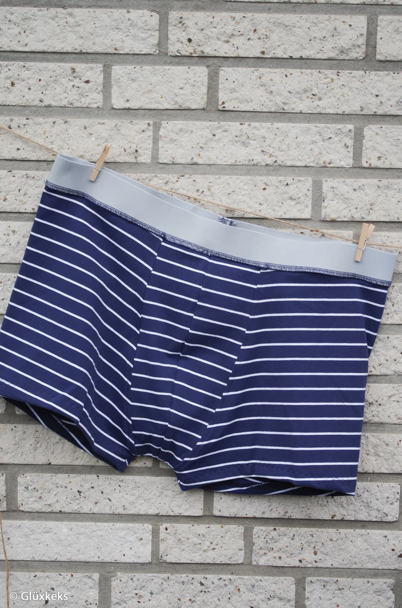 Baumwolljersey Isa Streifen - 596 marine