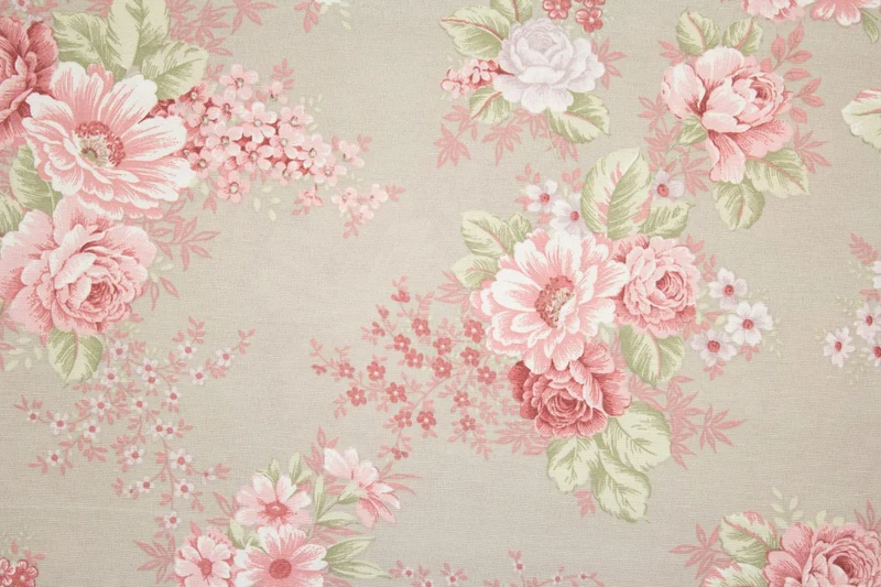 Dekostoff Beautiful Flowers