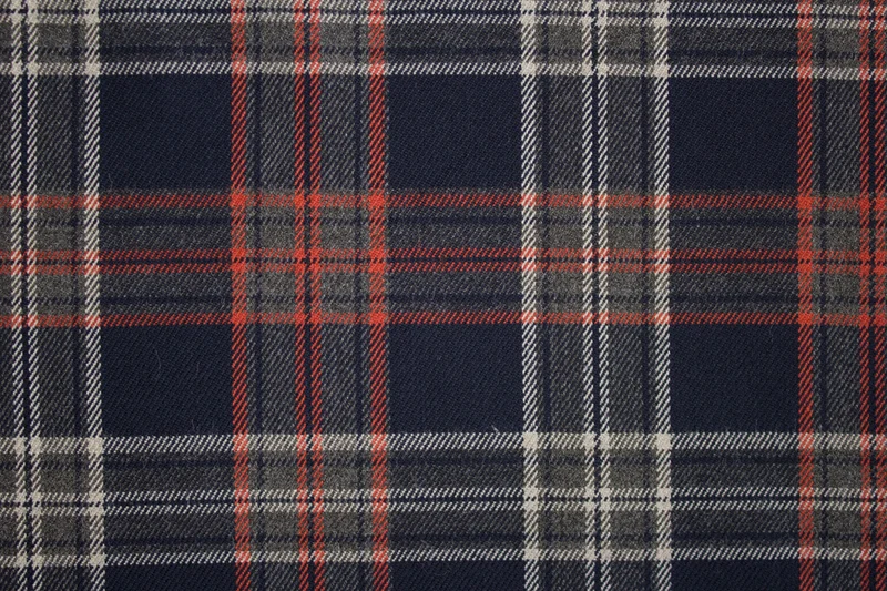 Bekleidungsstoff Tartan Check