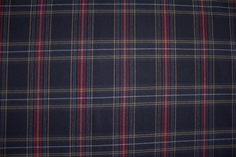 Bekleidungsstoff Tartan Check
