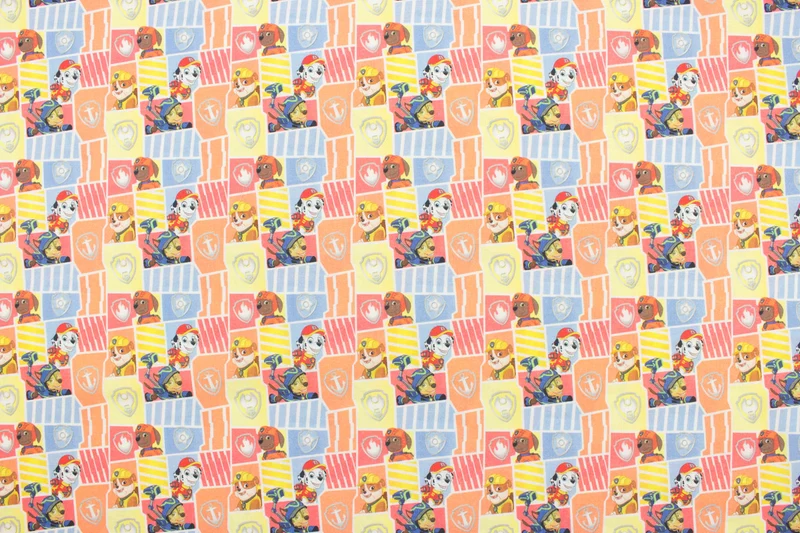 Lizenz Baumwoll Popeline Paw Patrol Puppies