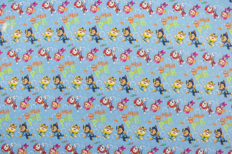 Lizenz Baumwoll Popeline Paw Patrol Puppies