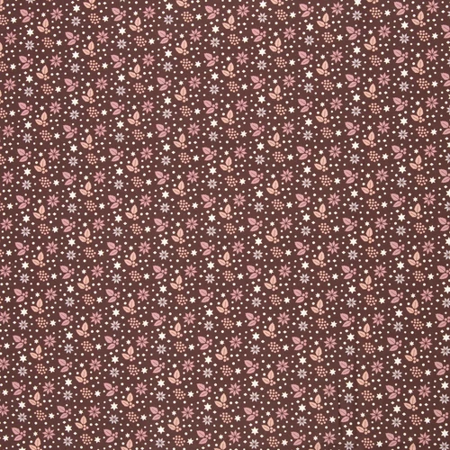 Baumwoll Webware Belle bordeaux