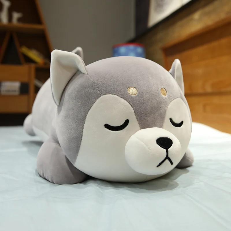 Niedliche Husky Hunde Kuscheltiere