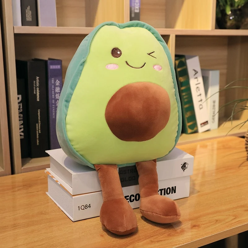 Niedliche Avocado Plüsch Figur