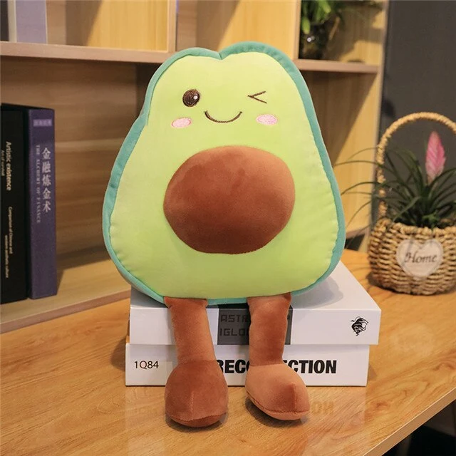 Niedliche Avocado Plüsch Figur