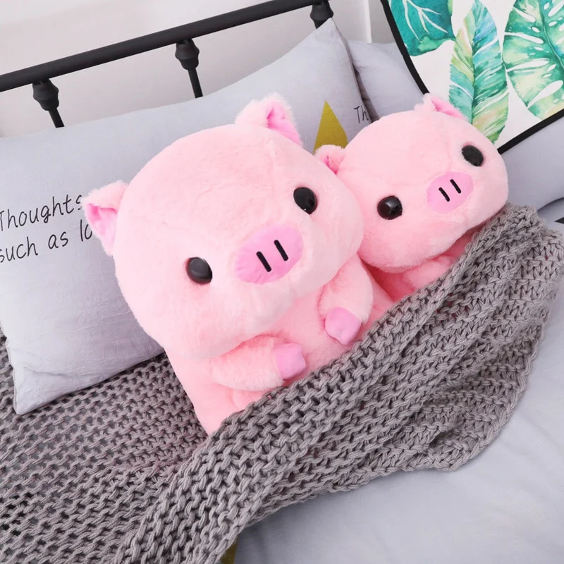 Pinkes Schweinchen Kuscheltier - 40cm