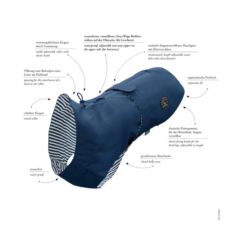 Hunde-Regenmantel Milford