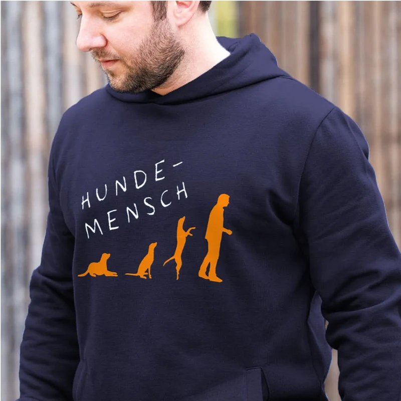 Hoodie Unisex "HUNDEMENSCH"