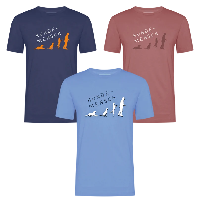 T-Shirt Unisex "HUNDEMENSCH"