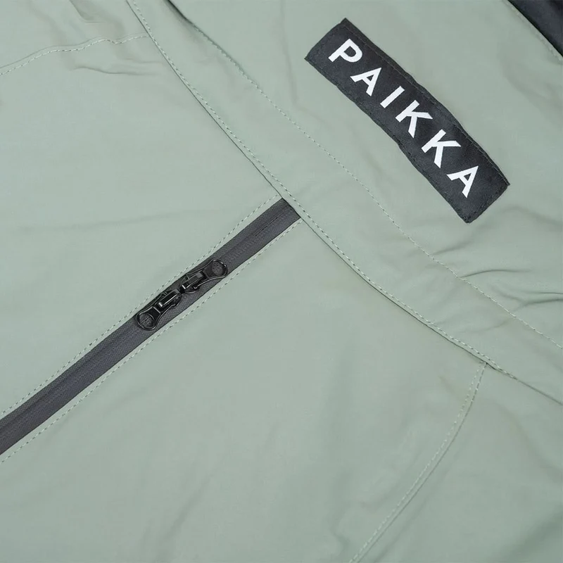 Wintermantel vollreflektierend Khaki