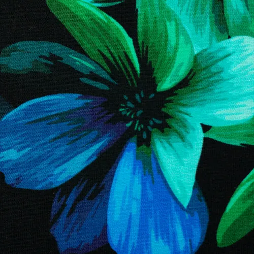 French Terry Volzel Blumen