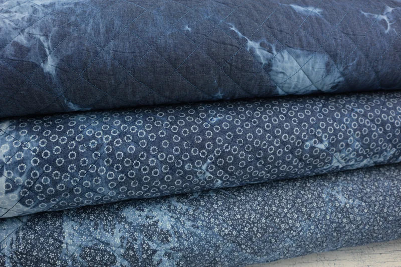 Steppstoff Tie Dye Denim