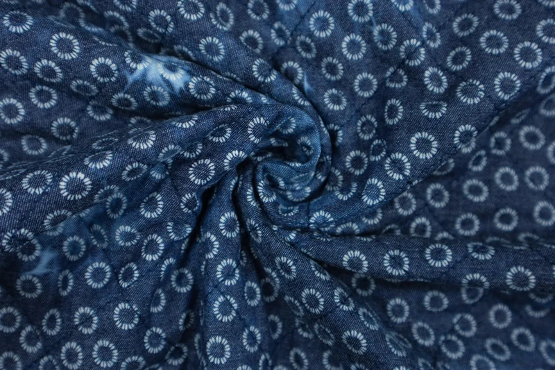 Steppstoff Tie Dye Denim