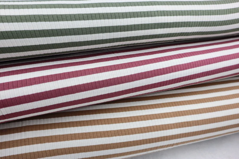 Rippenjersey Campan Stripes