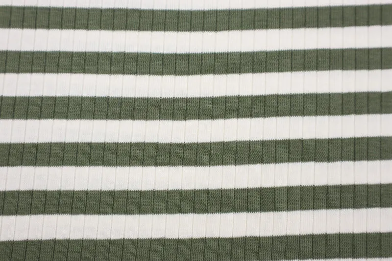 Rippenjersey Campan Stripes