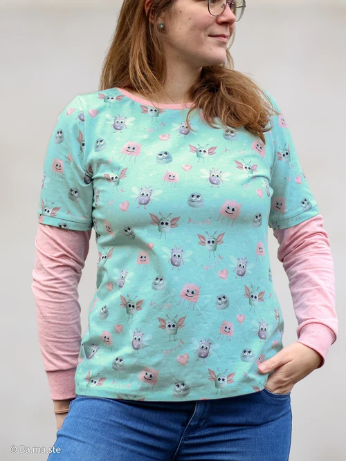 Baumwolljersey Monsta by mrs. Mint Design