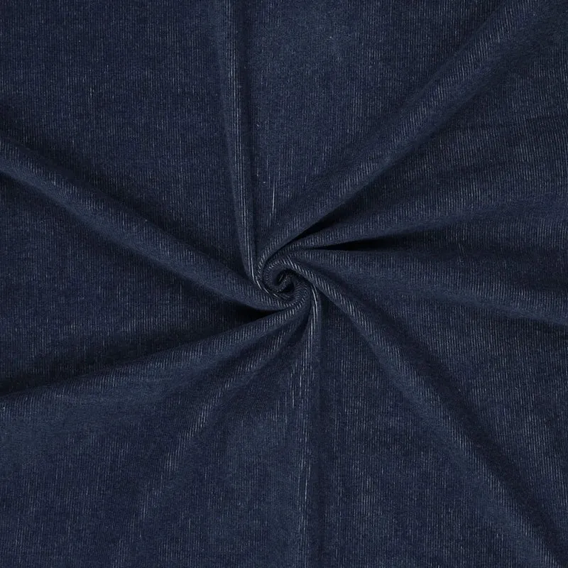 Stretch Baumwoll Cord Indigo