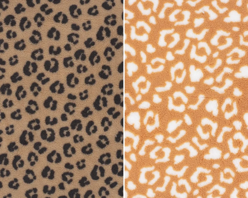 Sherpa Fleece Leoprint