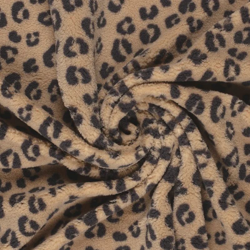 Sherpa Fleece Leoprint