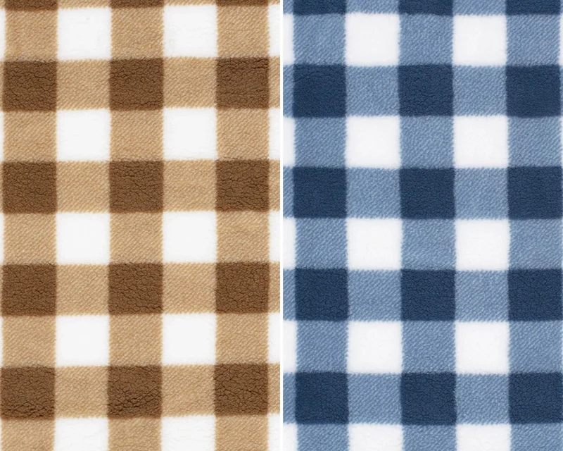 Teddyfleece Karomuster