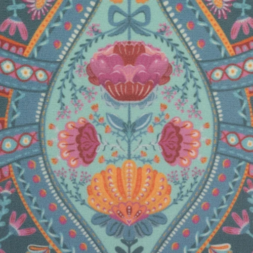 Samt Stoff Boho Velvet by Bienvenido Colorido