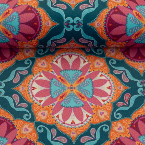 Samt Stoff Boho Velvet by Bienvenido Colorido