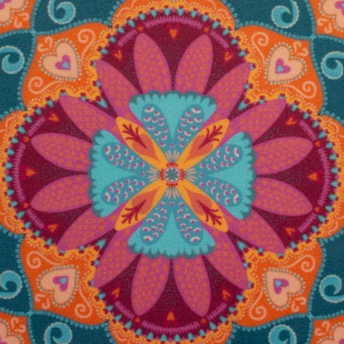 Samt Stoff Boho Velvet by Bienvenido Colorido