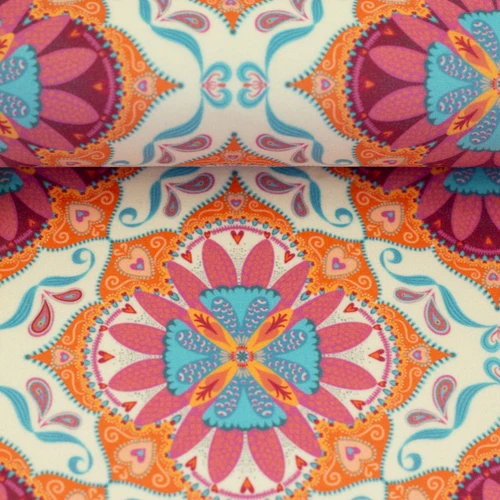 Samt Stoff Boho Velvet by Bienvenido Colorido
