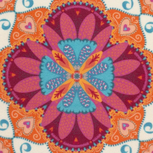Samt Stoff Boho Velvet by Bienvenido Colorido