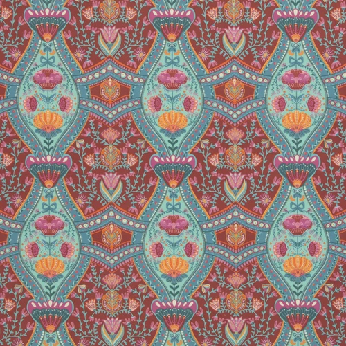 Samt Stoff Boho Velvet by Bienvenido Colorido