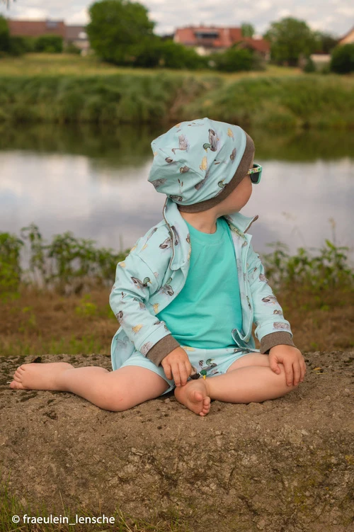 Baumwolljersey In the Pond by Christiane Zielinski
