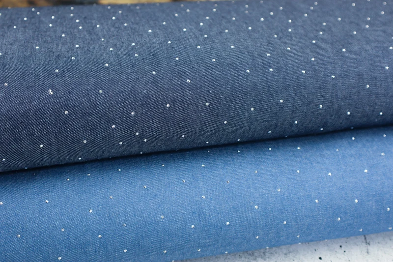 Jeansstoff Fabulous Drops