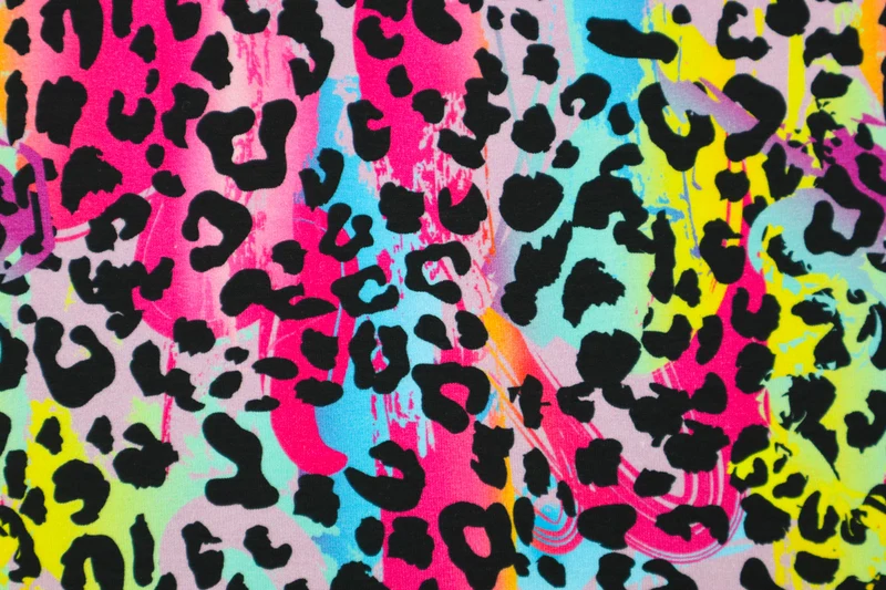 French Terry Digital Leo Abstrakt