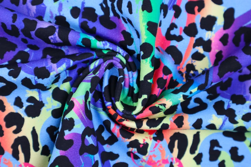 French Terry Digital Leo Abstrakt
