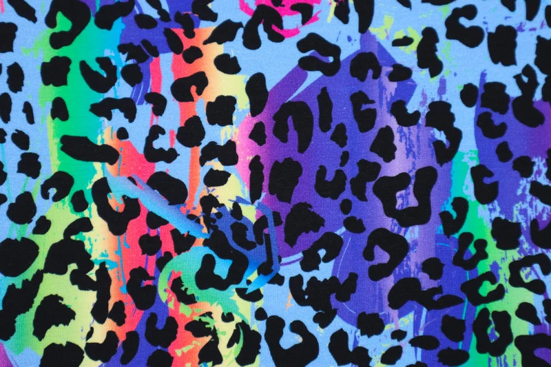 French Terry Digital Leo Abstrakt