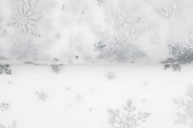 Tüll Silver Frozen Crystal