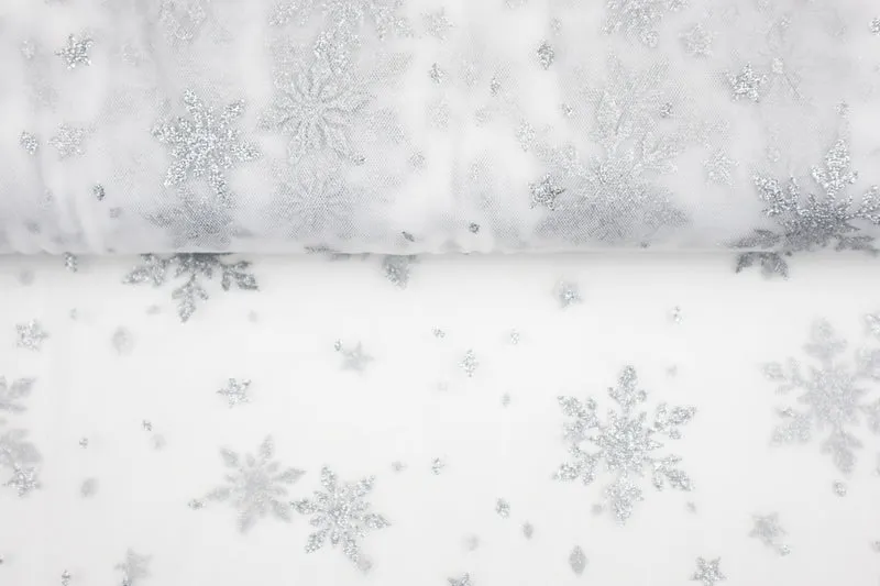 Tüll Silver Frozen Crystal