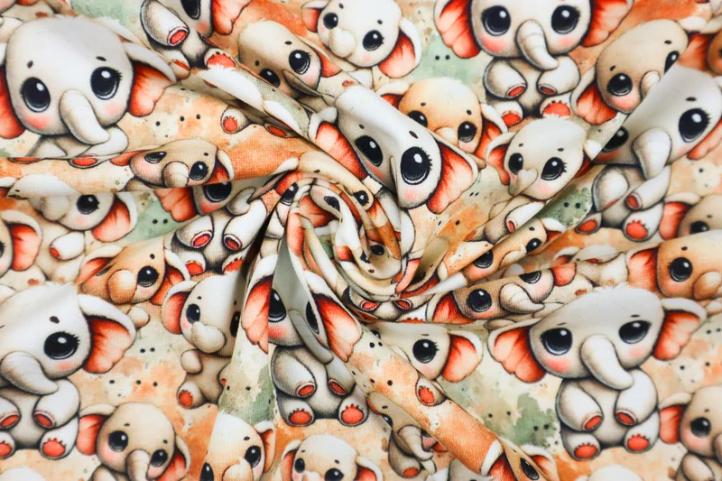 Baumwolljersey Digital Big Eye