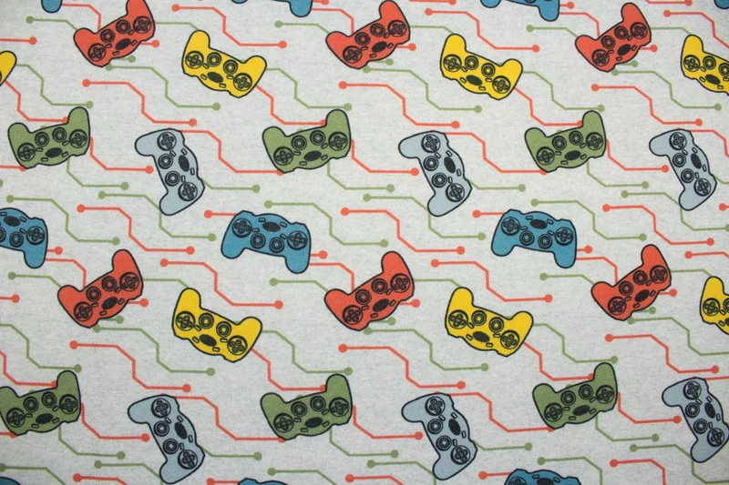 Sweatshirt Stoff Gamer Mode