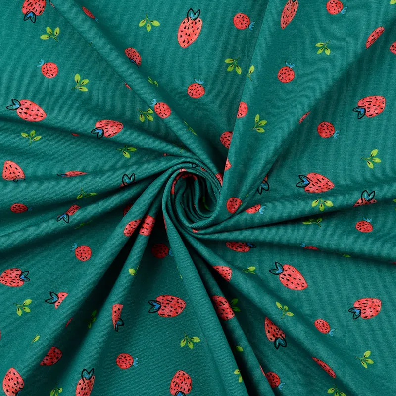 Baumwolljersey Strawberry