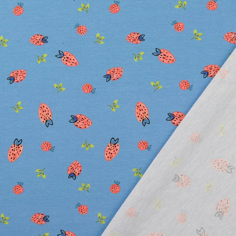 Baumwolljersey Strawberry