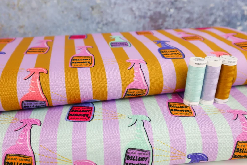 Oxfordgewebe Colourful Collection Bullshit Remover Design by Cherry Picking